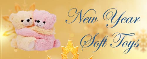 New Year Soft Toy to Gangtok