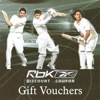 Reebok Gift Voucher in India